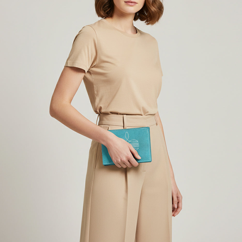 American Darling Wallet Suede Genuine Leather