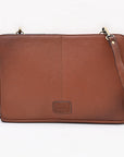 American Darling Portfolio Bag Beautifully Hand Tooled Leather women