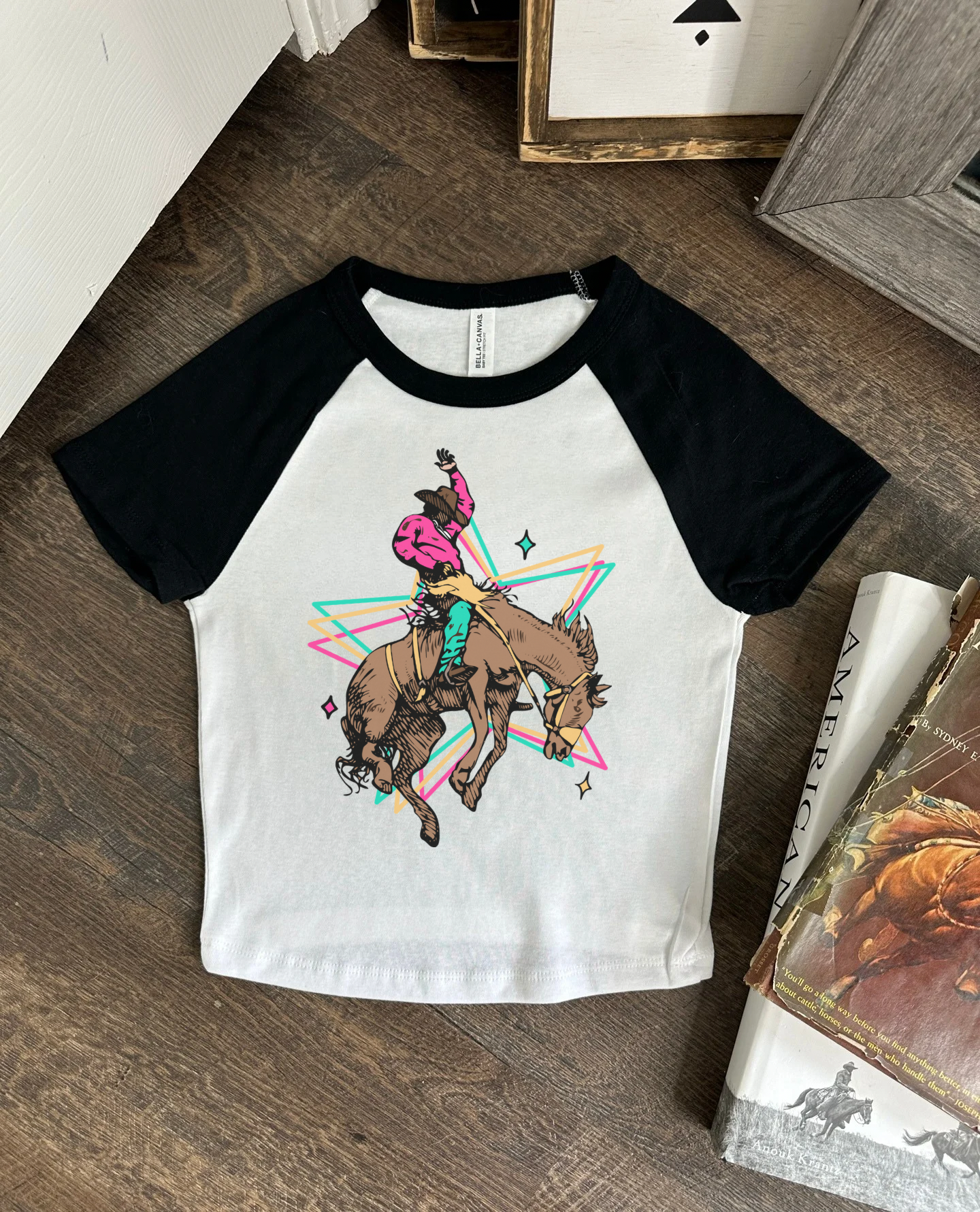 Retro Cowboy Baby Tee