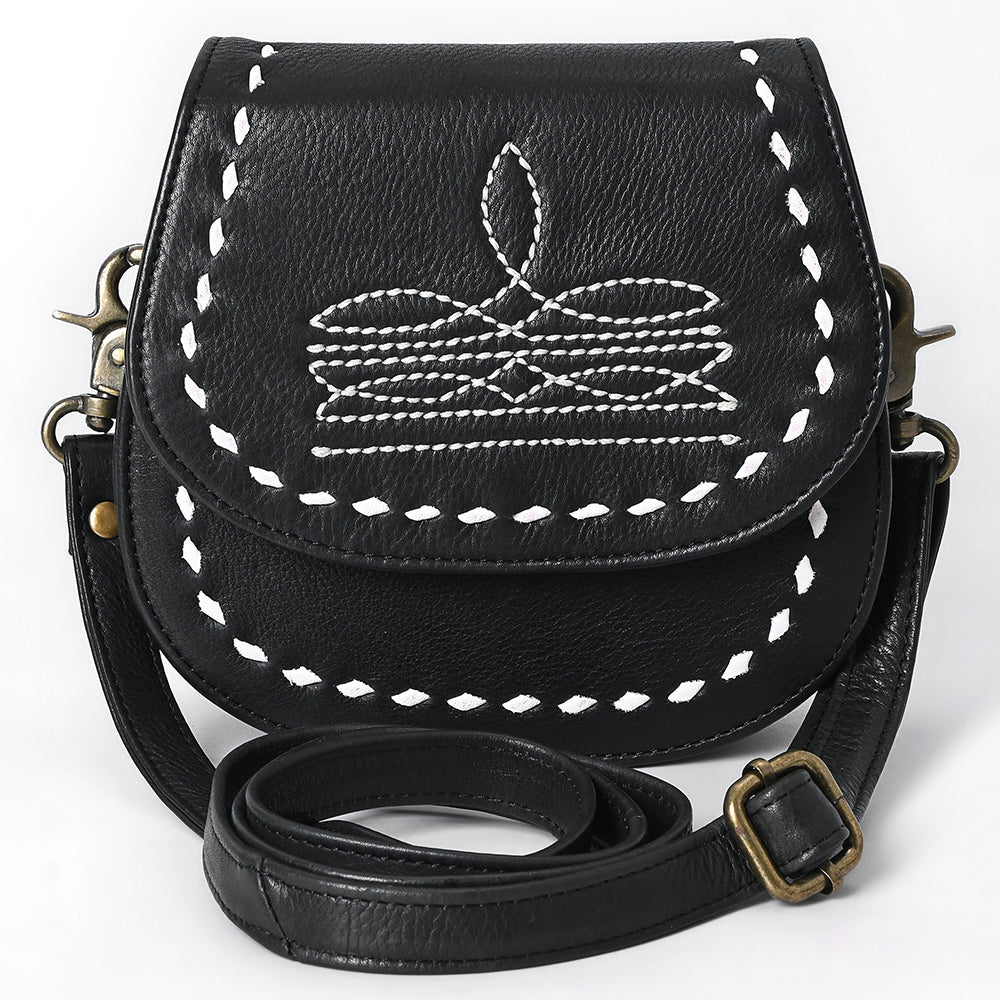 American Darling Crossbody Hand Tooled Genuine Leather women bag western handbag purse