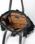 American Darling Tote Hair-on Genuine Western Suede Leather women bag