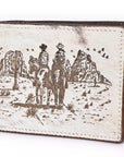 American Darling Wallet Hair-On Genuine Leather Women Bag Western Handbag Purse