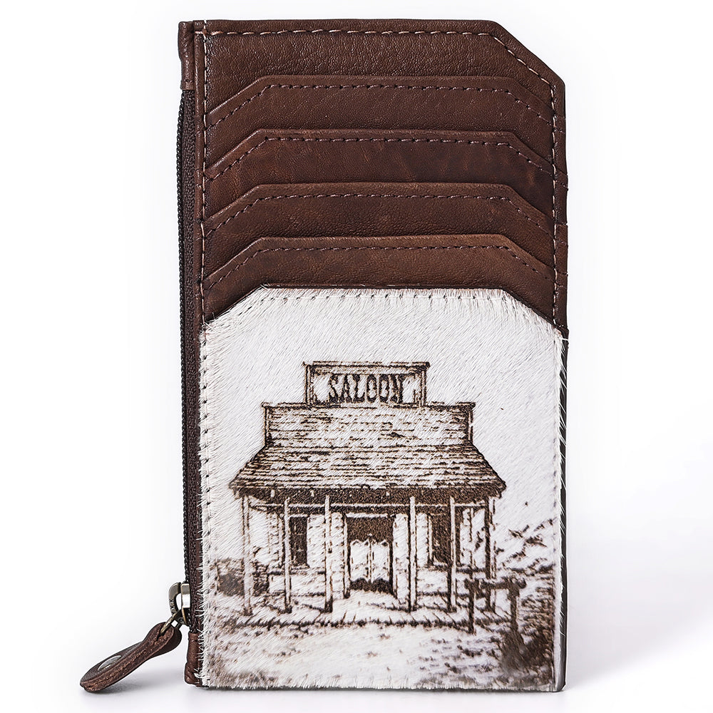 American Darling Card-Holder Stylish Hair-On Genuine Western Leather Women &amp; Men