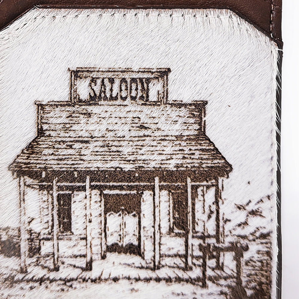 American Darling Card-Holder Stylish Hair-On Genuine Western Leather Women &amp; Men