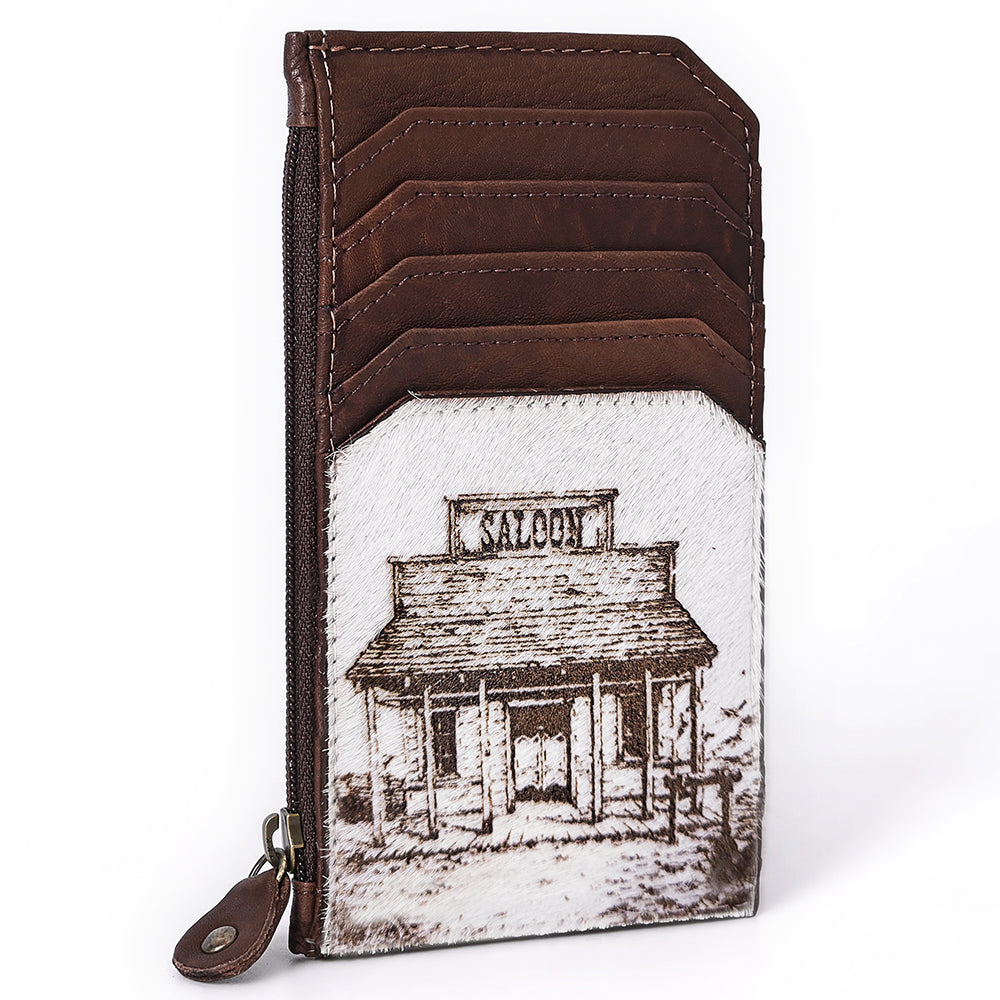 American Darling Card-Holder Stylish Hair-On Genuine Western Leather Women &amp; Men