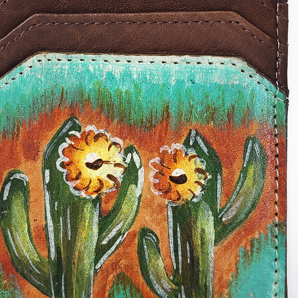 American Darling Card-Holder Western Stylish Printed Genuine Leather Women &amp; Men