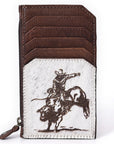 American Darling Card-Holder Stylish Hair-On Genuine Western Leather Women & Men
