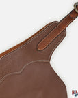 HILASON Western Horse Bull Riding Adult Rodeo Genuine Handmade Leather Chaps