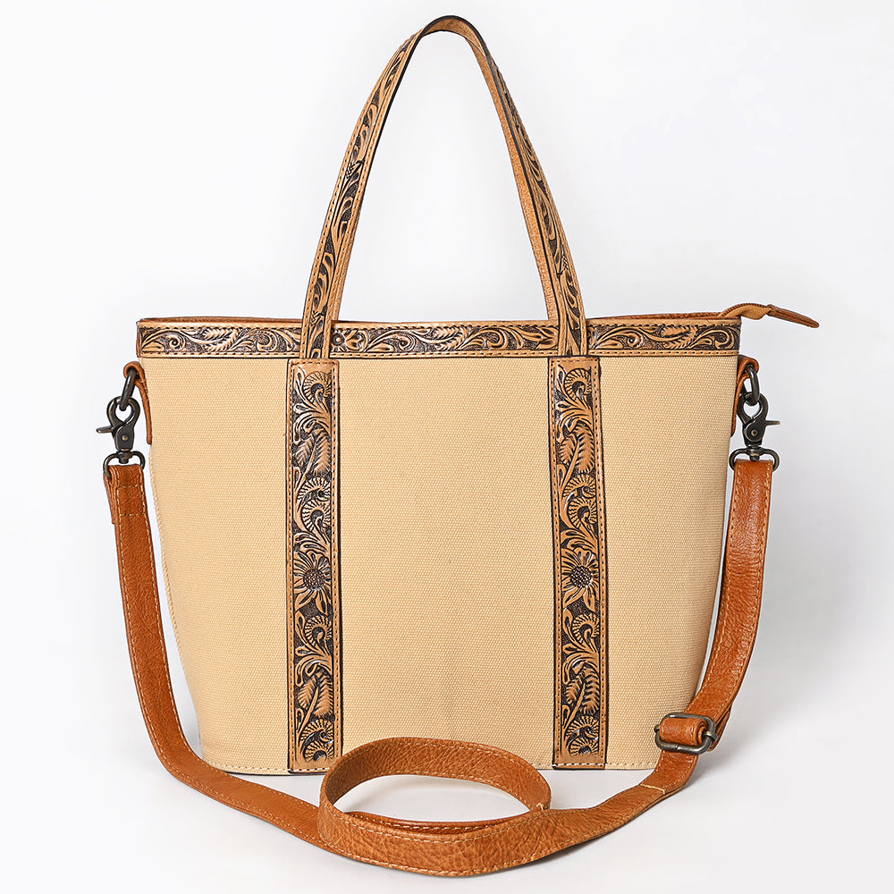 American Darling Tote Hand Tooled Saddle Blanket Genuine Leather Women Bag Western Handbag Purse