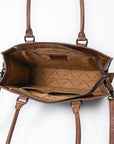 American Darling Tote Beautifully Basketweave toloed Leather women bag