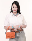American Darling Evening Bag Genuine Western Leather Women Bag ADBGZX108B