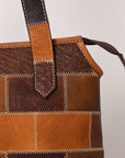 OHLAY OHZX120 Tote Genuine Leather Women Bag Western Handbag Purse