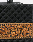 American Darling Tote Hand Tooled Genuine Leather women bag western handbag purse