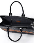 American Darling Tote Hand Tooled Genuine Leather women bag western handbag purse