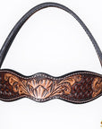 HILASON Western Horse Headstall & Breast Collar American Leather Floral Carving