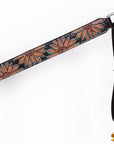 HILASON Western Horse Headstall & Breast Collar American Leather Floral Carving