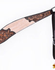 HILASON Western Horse Headstall & Breast Collar American Leather Floral Carving