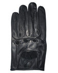 HILASON Genuine Leather Men's Driving Show Left Hand Glove Black