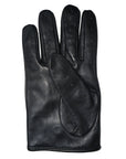 HILASON Genuine Leather Men's Driving Show Right Hand Glove Black