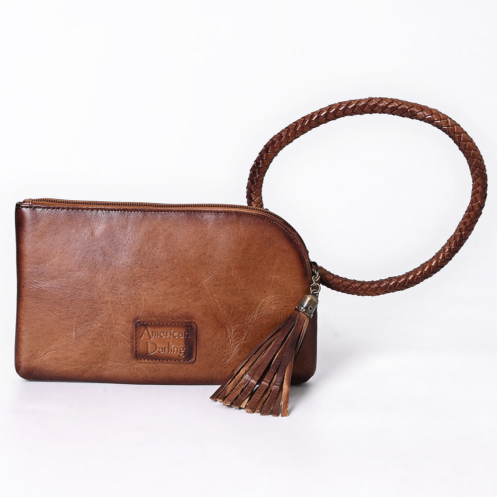 American Darling wristlet Genuine Leather Women Bag Western Handbag Purse