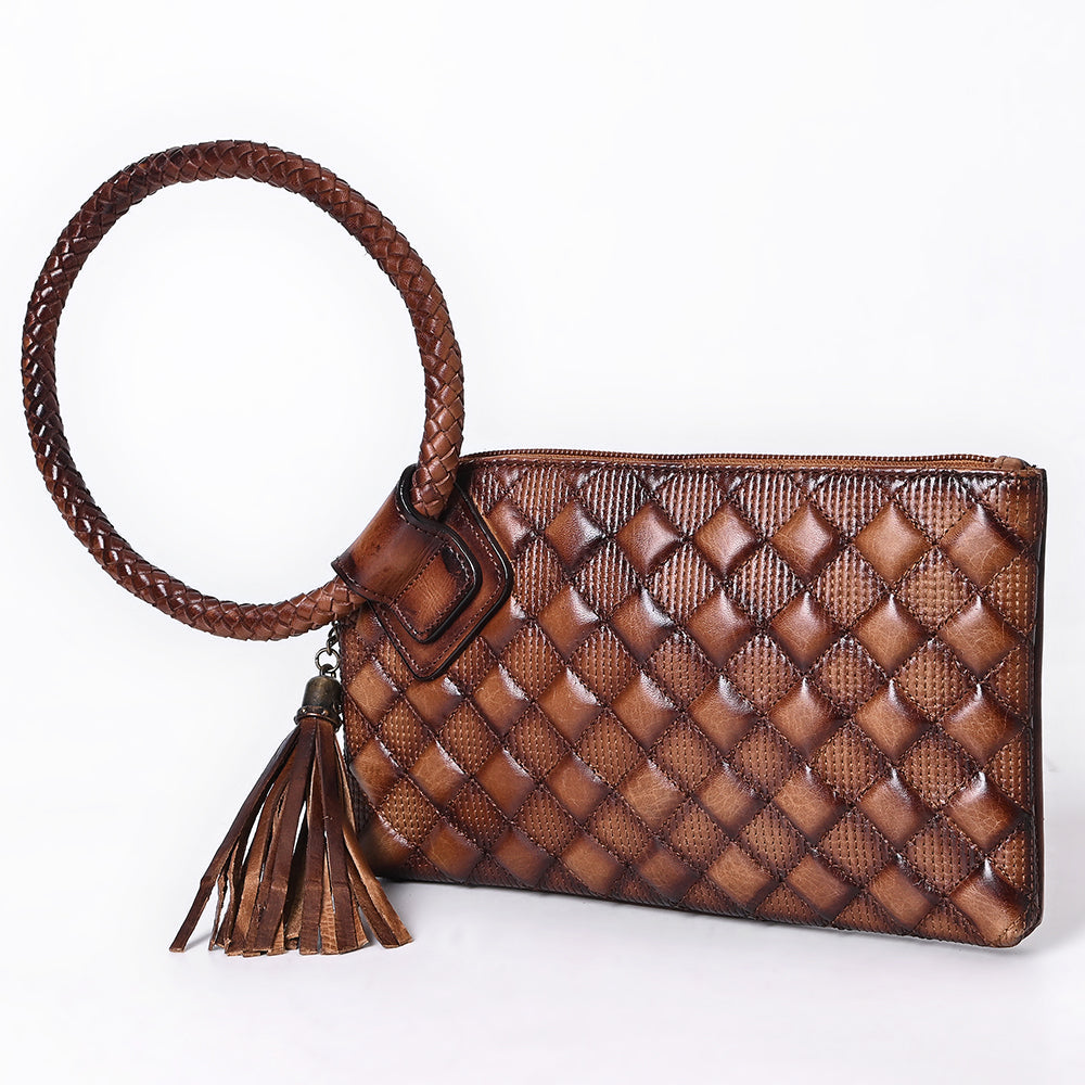 American Darling wristlet Genuine Leather Women Bag Western Handbag Purse