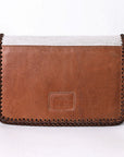 American Darling Clutch Hair-On Genuine Leather Women Bag Western Handbag Purse