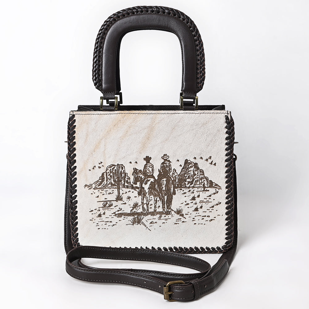 American Darling Crossbody Hair-On  Genuine Leather Women Bag Western Handbag Purse