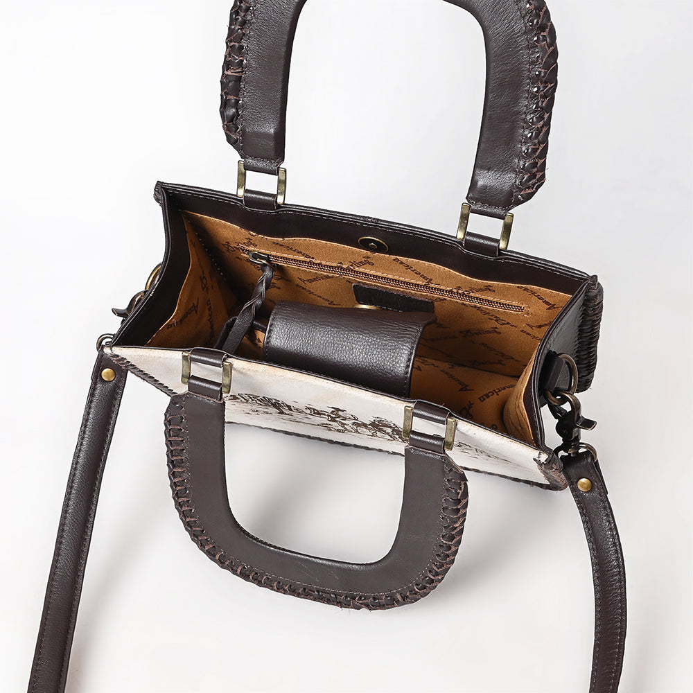 American Darling Crossbody Hair-On  Genuine Leather Women Bag Western Handbag Purse