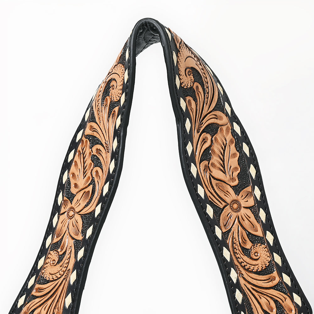 American Darling Hobo Suede Hand Tooled Genuine Leather Women Bag Western Handbag Purse
