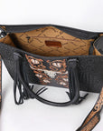 American Darling Tote Hand Tooled Saddle Blanket Genuine Leather Women Bag Western Handbag Purse