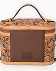American Darling Jewelry Case Hand Tooled Genuine Leather Women Bag Western Handbag Purse