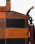 OHLAY OHZX126 Briefcase Genuine Leather Women Bag Western Handbag Purse