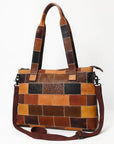 OHLAY OHZX128 Tote Genuine Leather Women Bag Western Handbag Purse