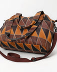 OHLAY OHZX129 Tote Genuine Leather Women Bag Western Handbag Purse