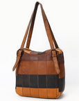 OHLAY OHZX132 Tote Genuine Leather Women Bag Western Handbag Purse