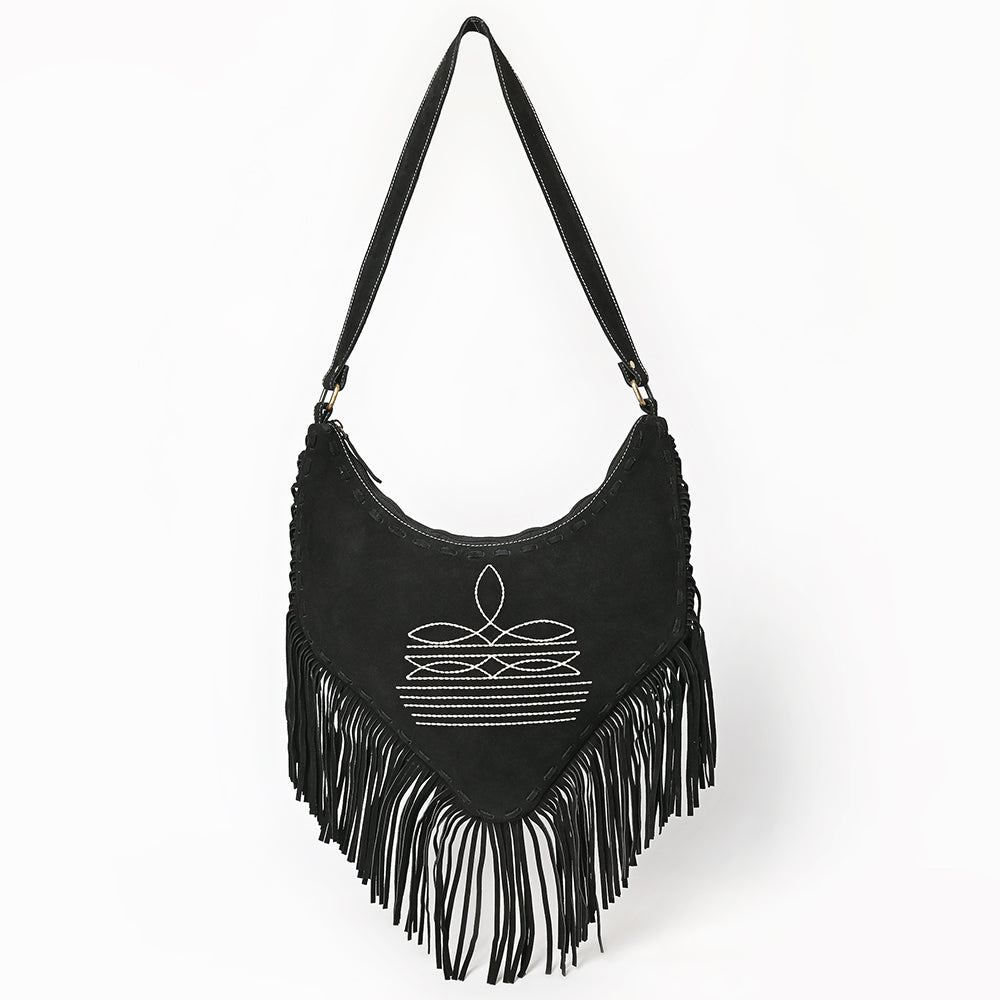 American Darling Small Crossbody Suede Genuine Leather Women Bag Western Handbag Purse