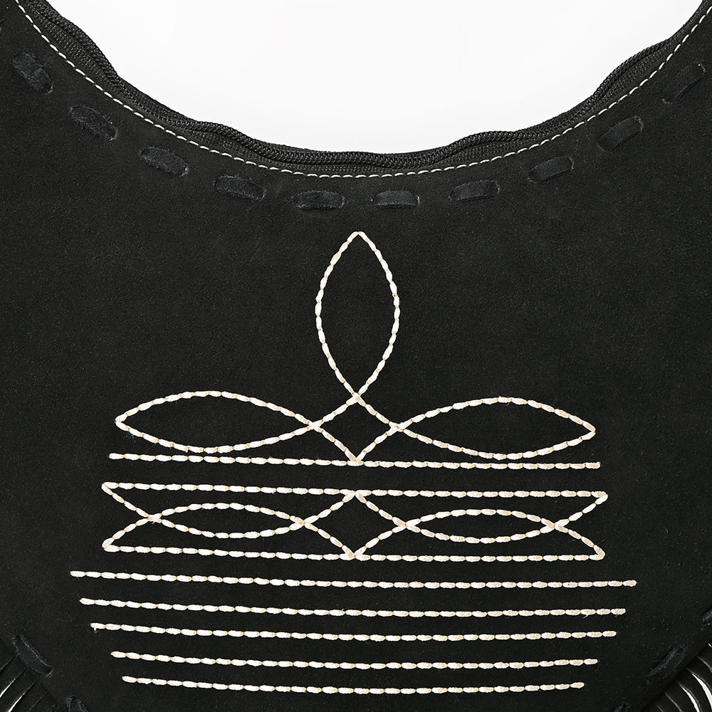 American Darling Small Crossbody Suede Genuine Leather Women Bag Western Handbag Purse
