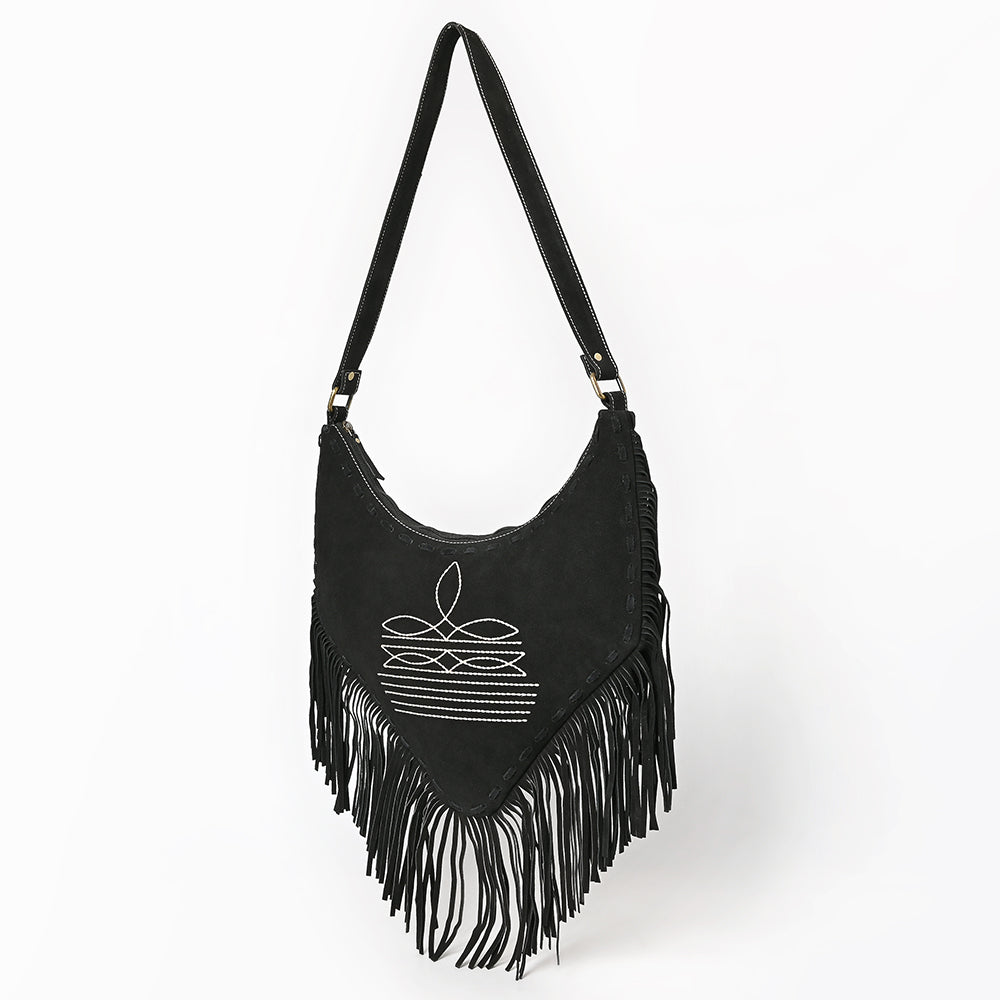 American Darling Small Crossbody Suede Genuine Leather Women Bag Western Handbag Purse
