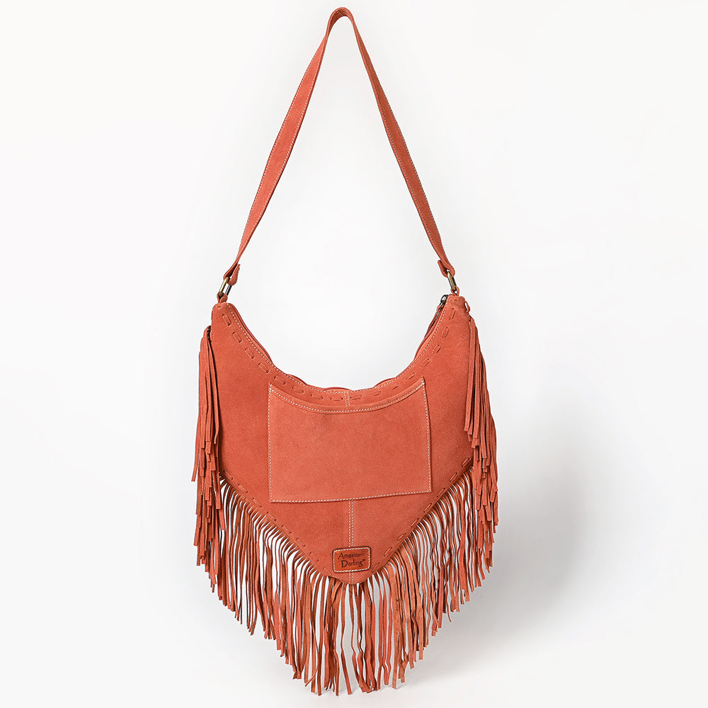 American Darling Small Crossbody Suede Genuine Leather Women Bag Western Handbag Purse