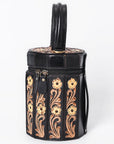 American Darling Jewelry Case Hand Tooled Genuine Leather women bag western handbag purse