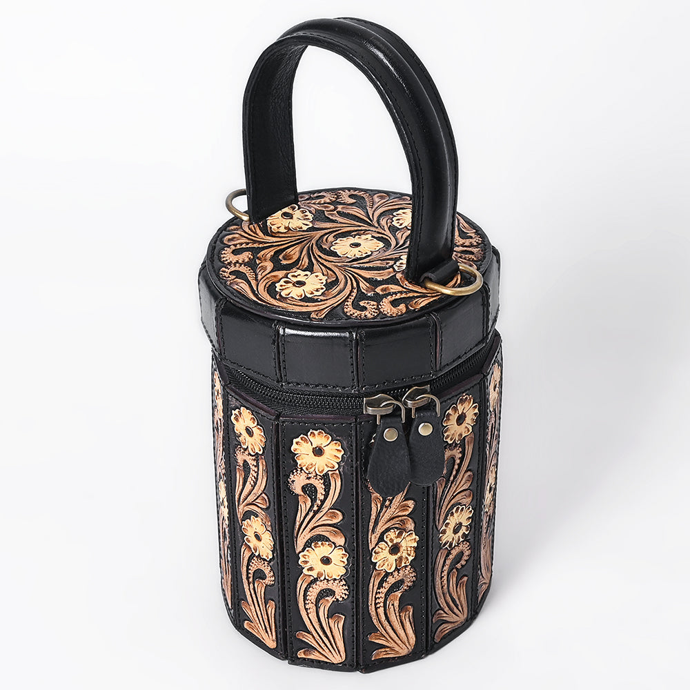 American Darling Jewelry Case Hand Tooled Genuine Leather women bag western handbag purse