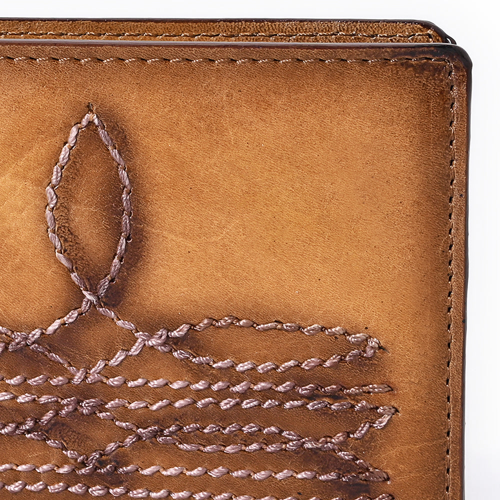 American Darling Wallet Genuine Leather Bifold Wallet For Men &amp; Women Unisex Purse |
