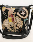 American Darling Crossbody Genuine Leather Women Bag Western Handbag Purse