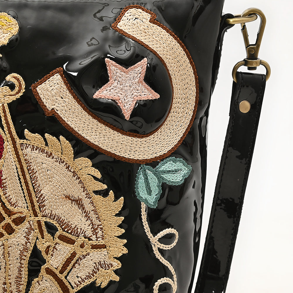 American Darling Crossbody Genuine Leather Women Bag Western Handbag Purse