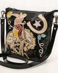 American Darling Crossbody Genuine Leather Women Bag Western Handbag Purse