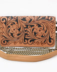 American Darling Organiser Bag Beautifully Hand Tooled Leather women