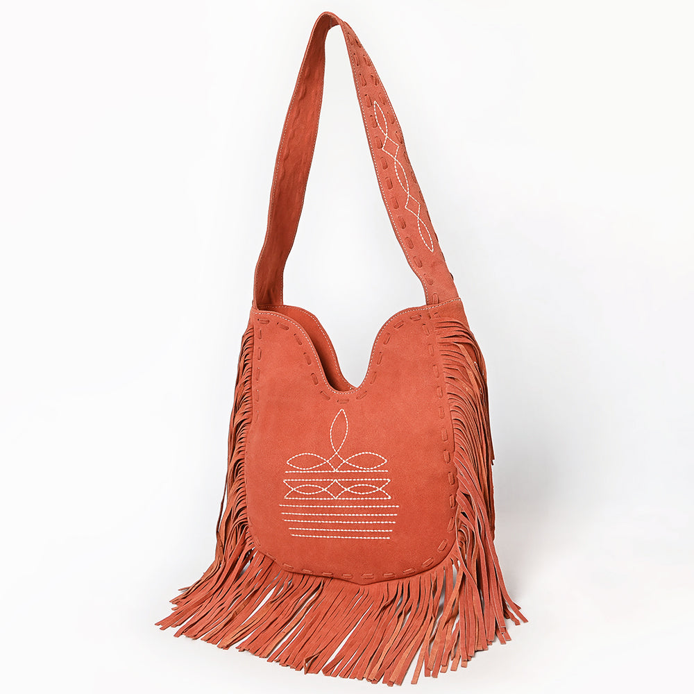 American Darling Small Crossbody Suede Genuine Leather Women Bag Western Handbag Purse