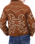 American Darling ADJKT063 Genuine Suede leather Women shirt  jacket  dress ladies girl