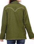 American Darling ADJKT069 Genuine Suede leather Women shirt  jacket  dress ladies girl