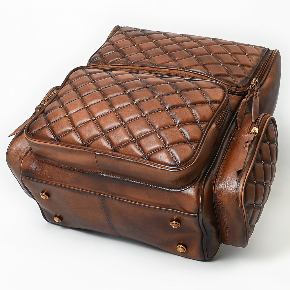 American Darling Backpack Bag Beautifully Quilted Genuine Leather women bag